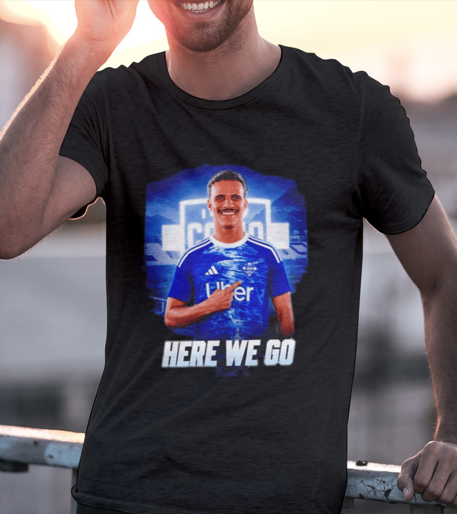 Here We Go Kaiki Bruno Uber Como Soccer T-Shirt
