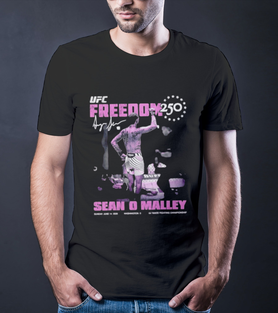 UFC Freedom 250 Sean O'Malley Signature Salute T-Shirt