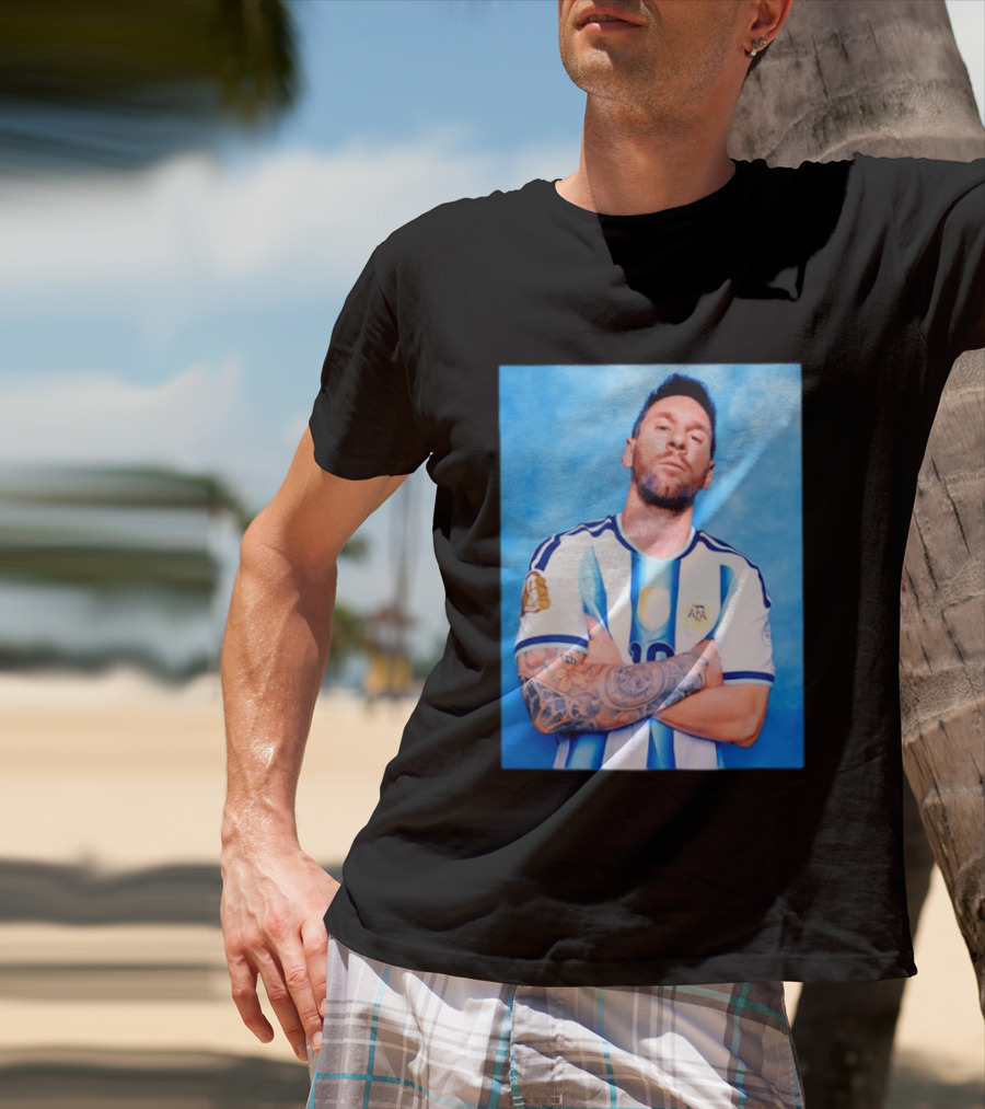 Lionel Messi Argentina National Football Team T-Shirt