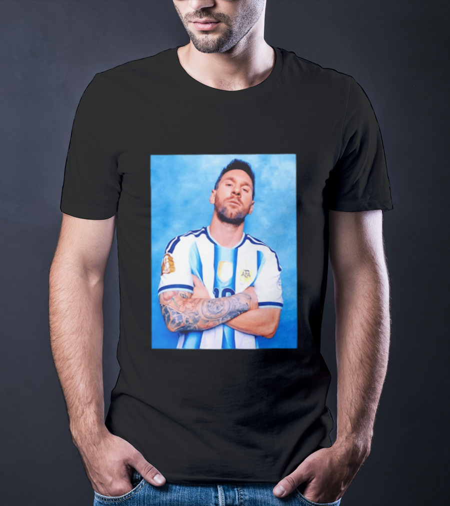 Lionel Messi Argentina National Football Team T-Shirt