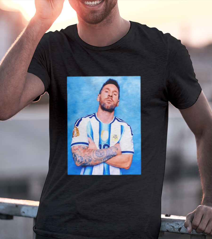 Lionel Messi Argentina National Football Team T-Shirt