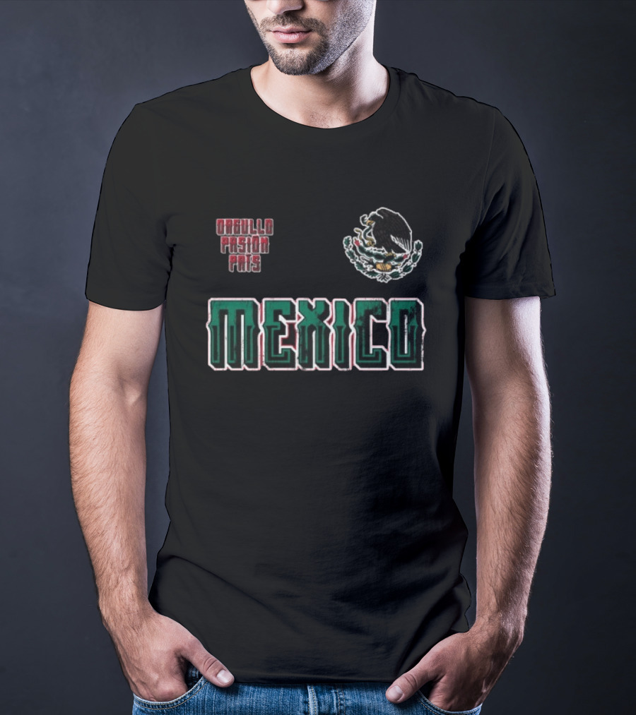 Orgullo Pasión Pats Viva México Eagle T-Shirt