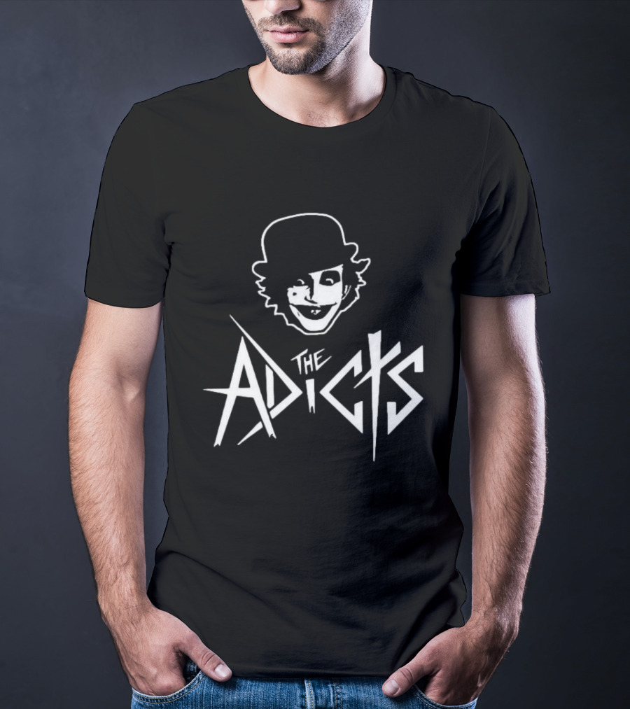 The Adicts Face With Bowler Hat T-Shirt