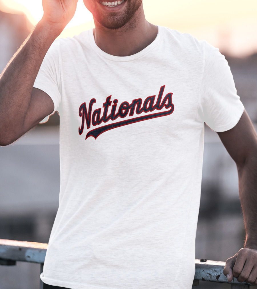 Nationals USA 250 Star And Stripe 2026 T-Shirt