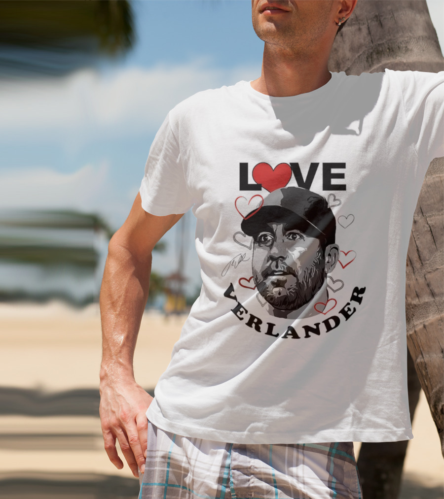 Love Heart Verlander T-Shirt