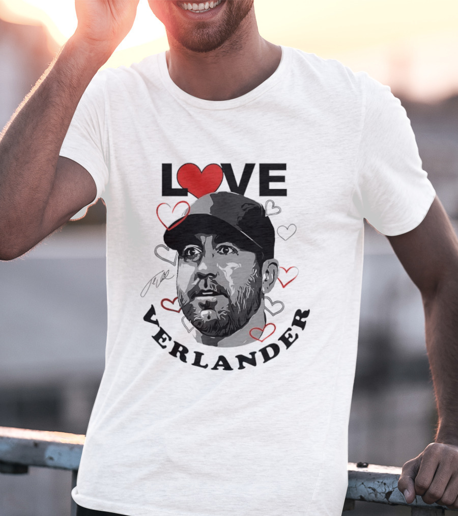 Love Heart Verlander T-Shirt