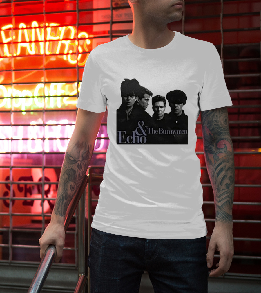 Echo And The Bunnymen Band Music Iconic Group T-Shirt