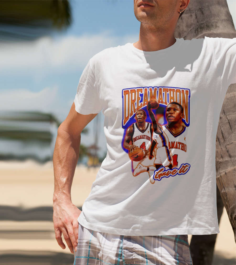 Dreamathon Nate Robinson New York Knicks Gave It T-Shirt