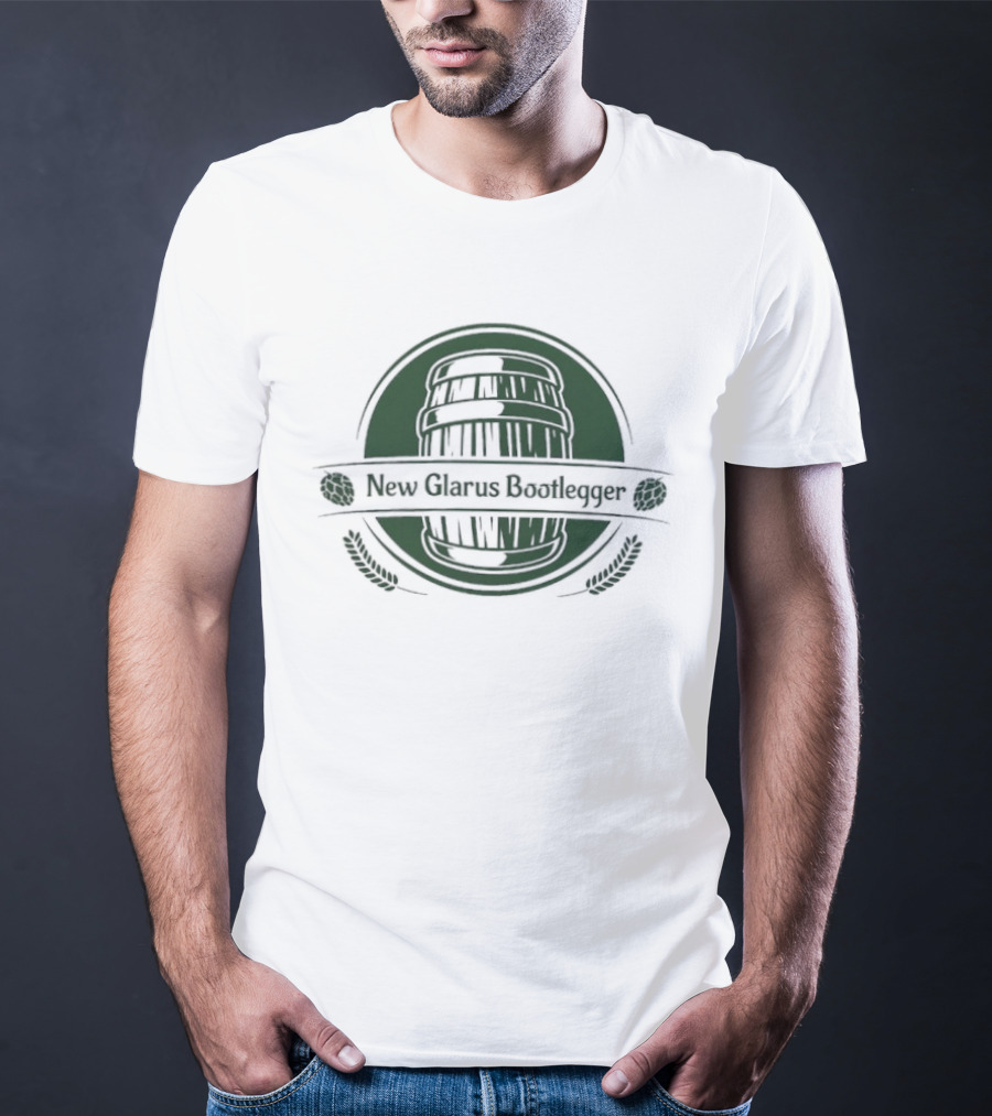 New Glarus Bootlegger Barrel T-Shirt