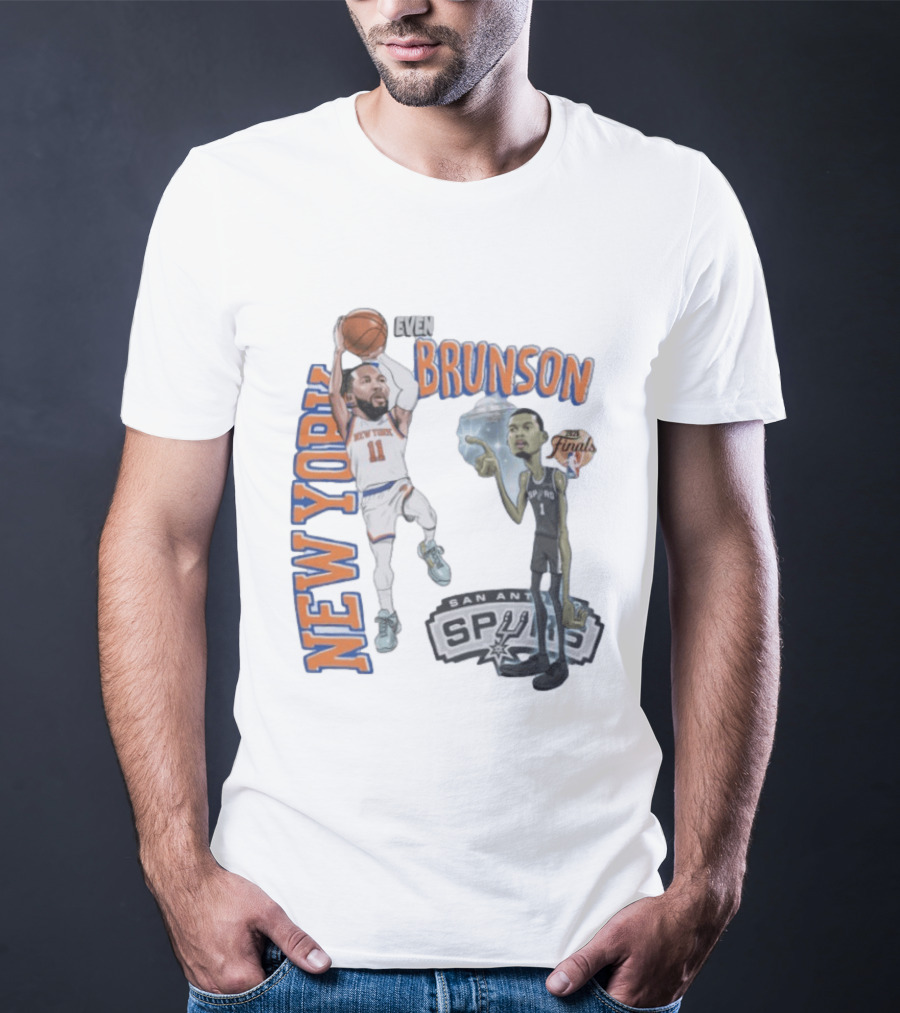New York Even Brunson NBA Finals San Antonio Spurs T-Shirt