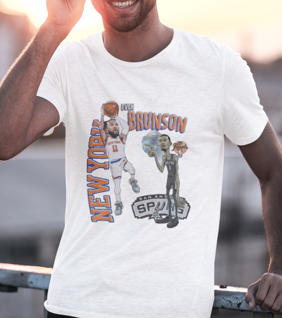 New York Even Brunson NBA Finals San Antonio Spurs T-Shirt