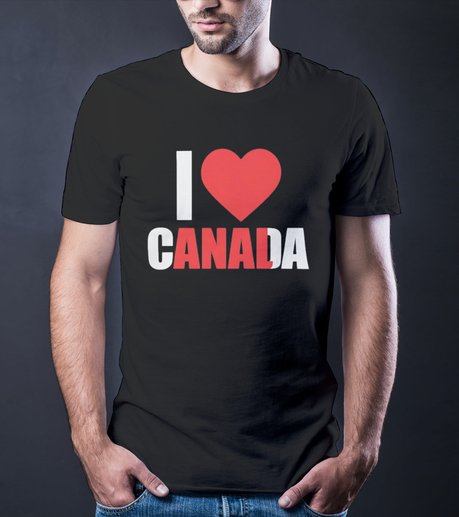 I Love Canada Heart Symbol CANADA T-Shirt