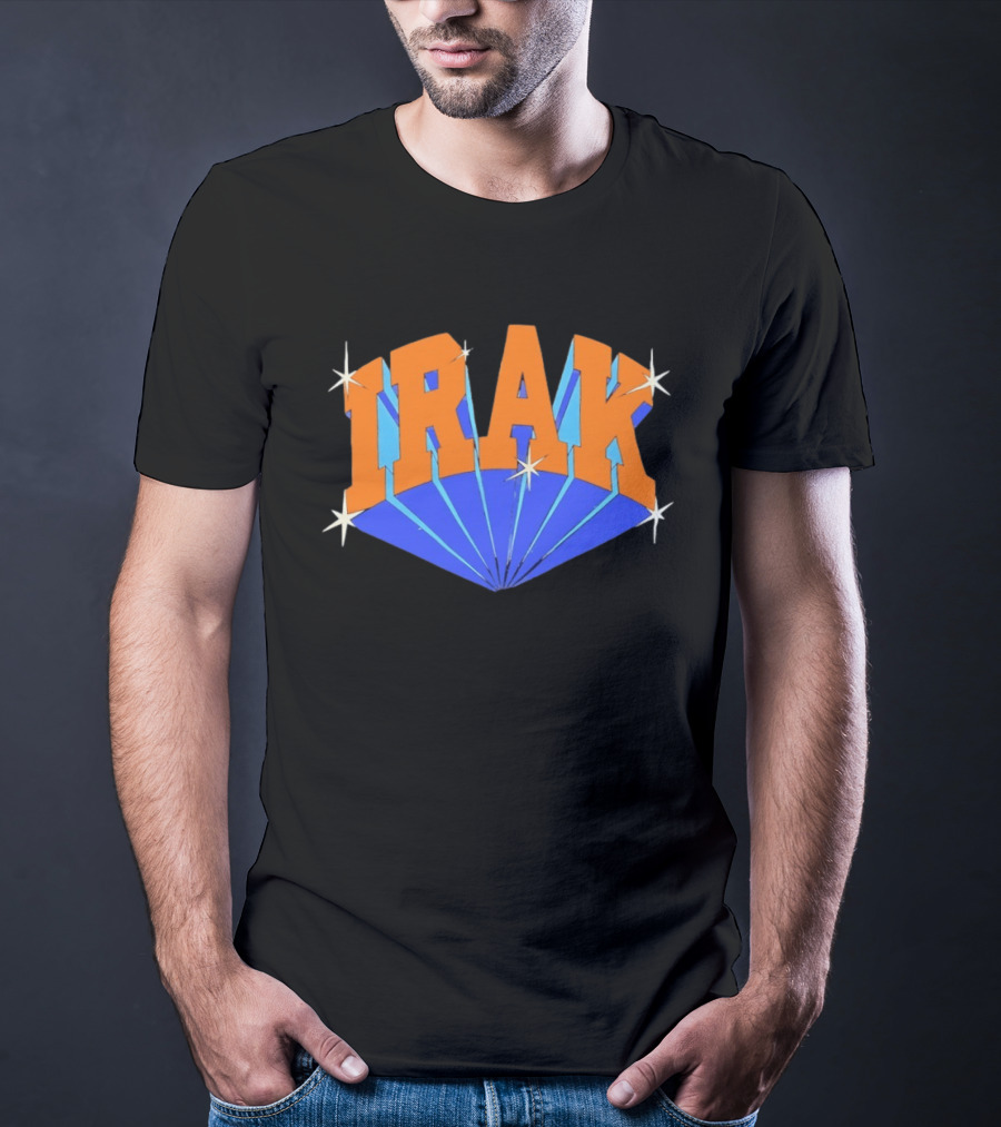 IRAK New York Knicks Basketball Team Collaboration T-Shirt