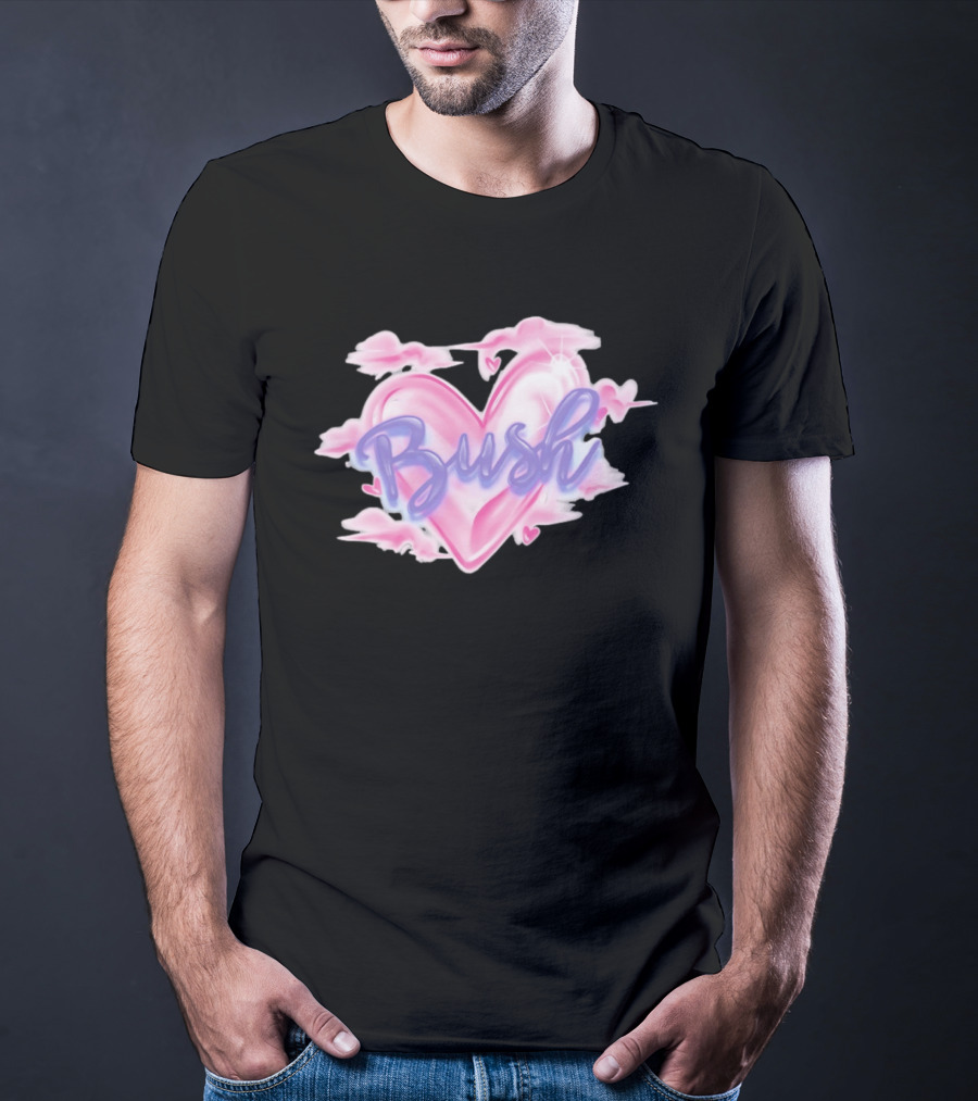 Bush Heart Clouds 90s Rock Gavin Rossdale T-Shirt