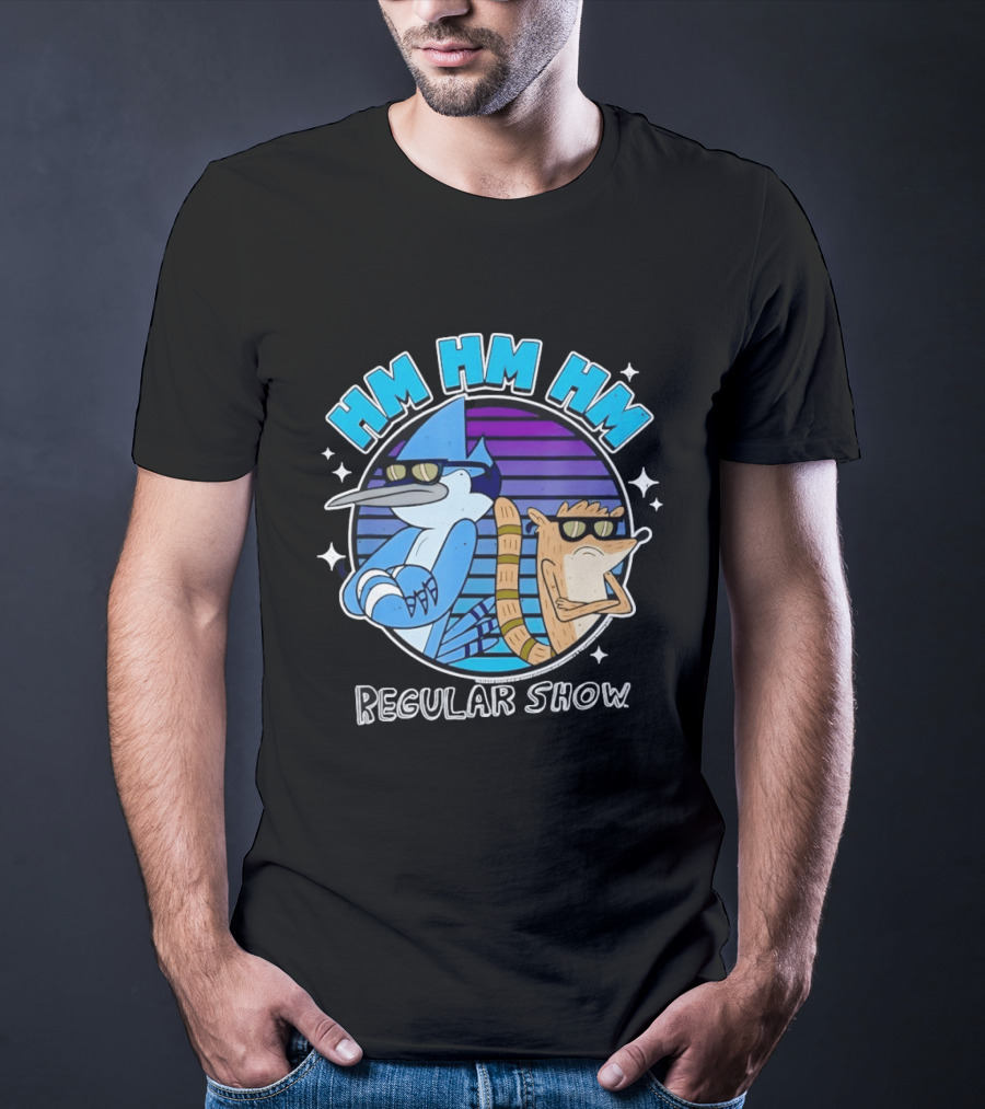 HM HM HM Mordecai And Rigby Regular Show Cartoon T-Shirt
