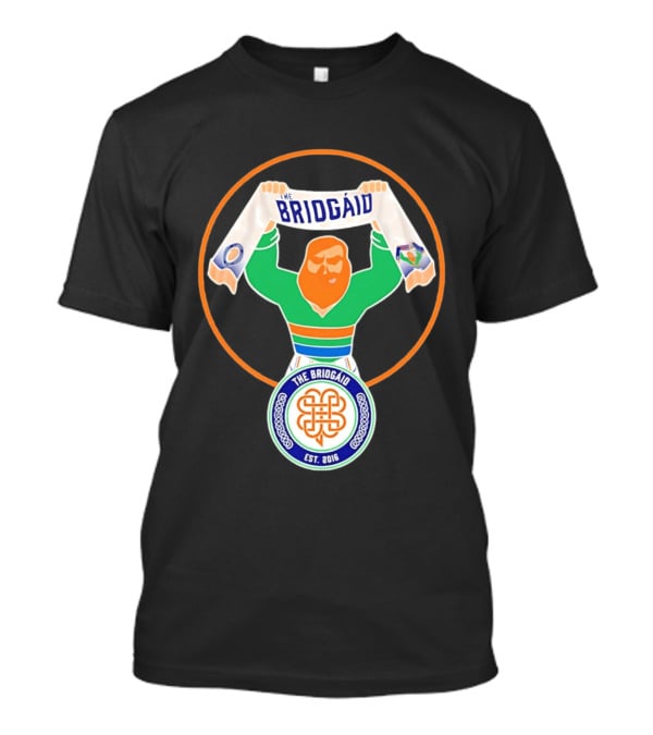 The Briogaid Guy Est 2016 Celtic FC Supporters Club Scarf T-Shirt