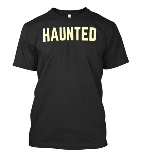 Haunted Summer Vintage Glow Font T-Shirt