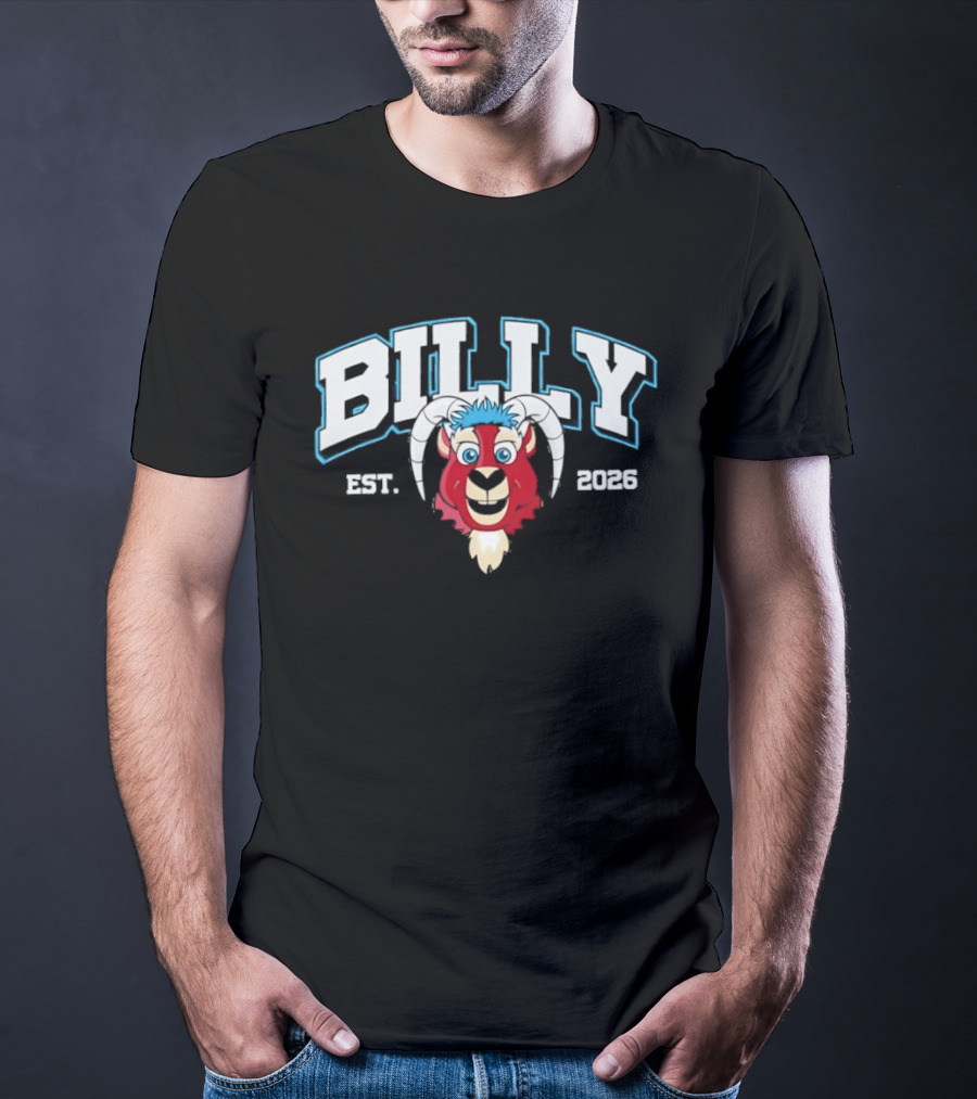 Billy New Mexico Goatheads Hockey Est 2026 T-Shirt
