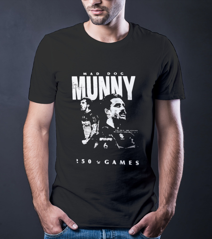 MAD DOG MUNNY 250 Games Melbourne Storm 2026 Cameron Munster T-Shirt