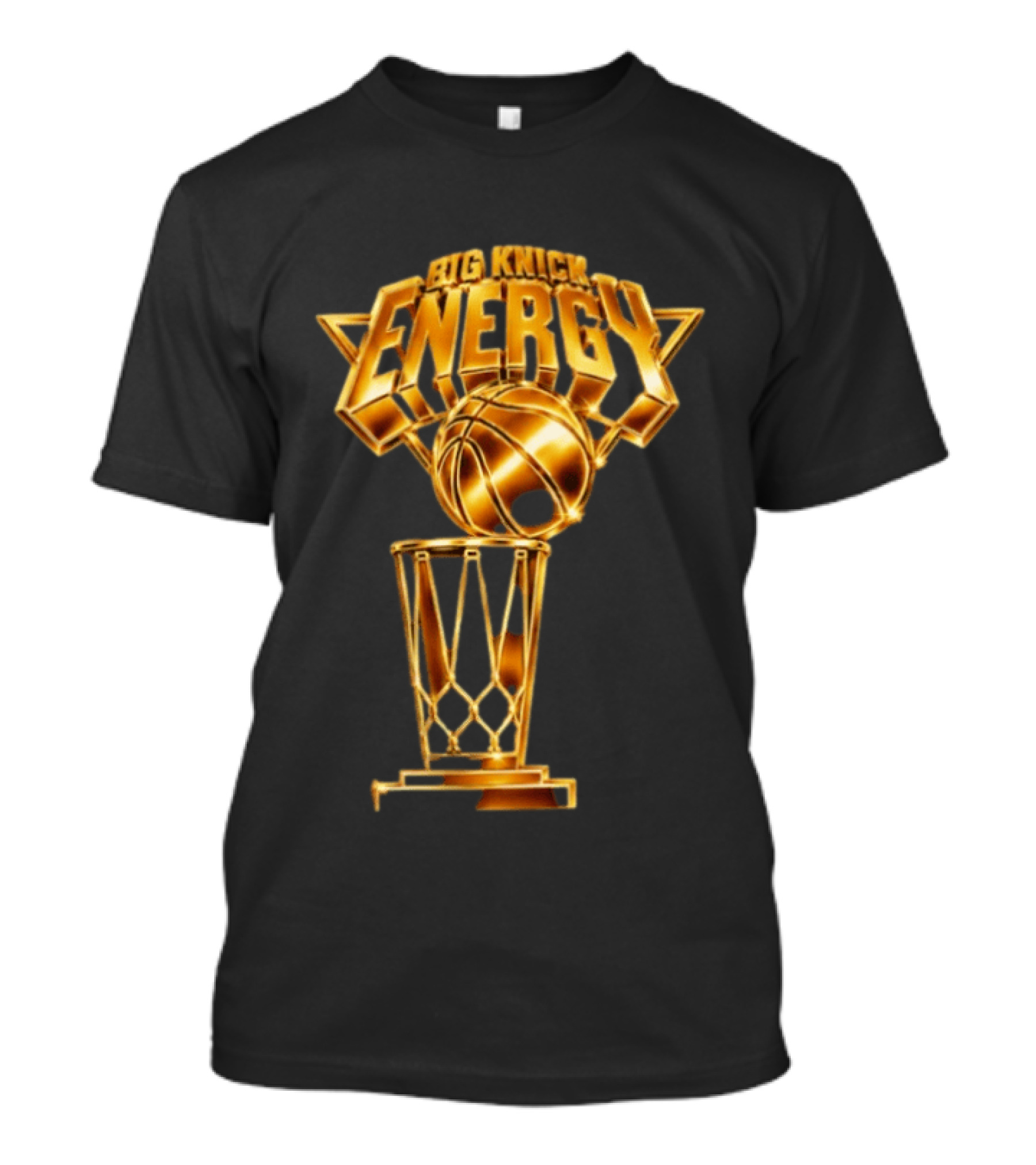 Big Knick Energy Trophy Basketball T-Shirt