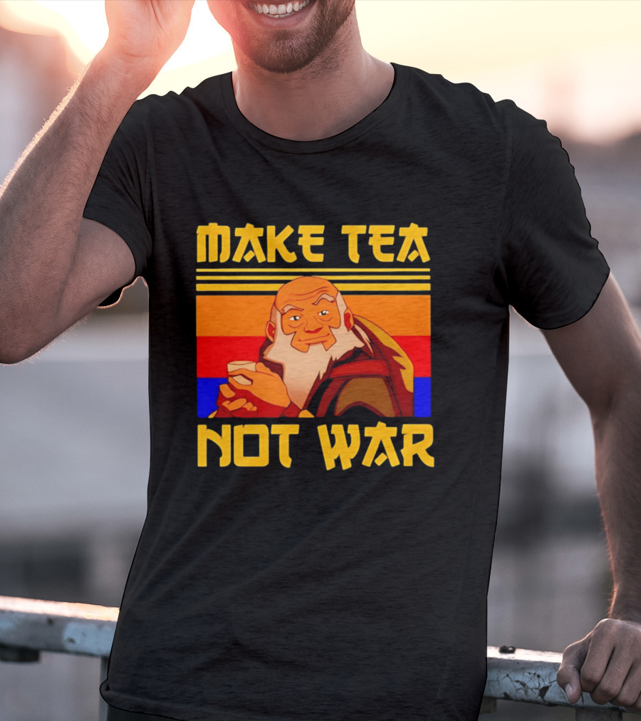 Make Tea Not War Uncle T-Shirt