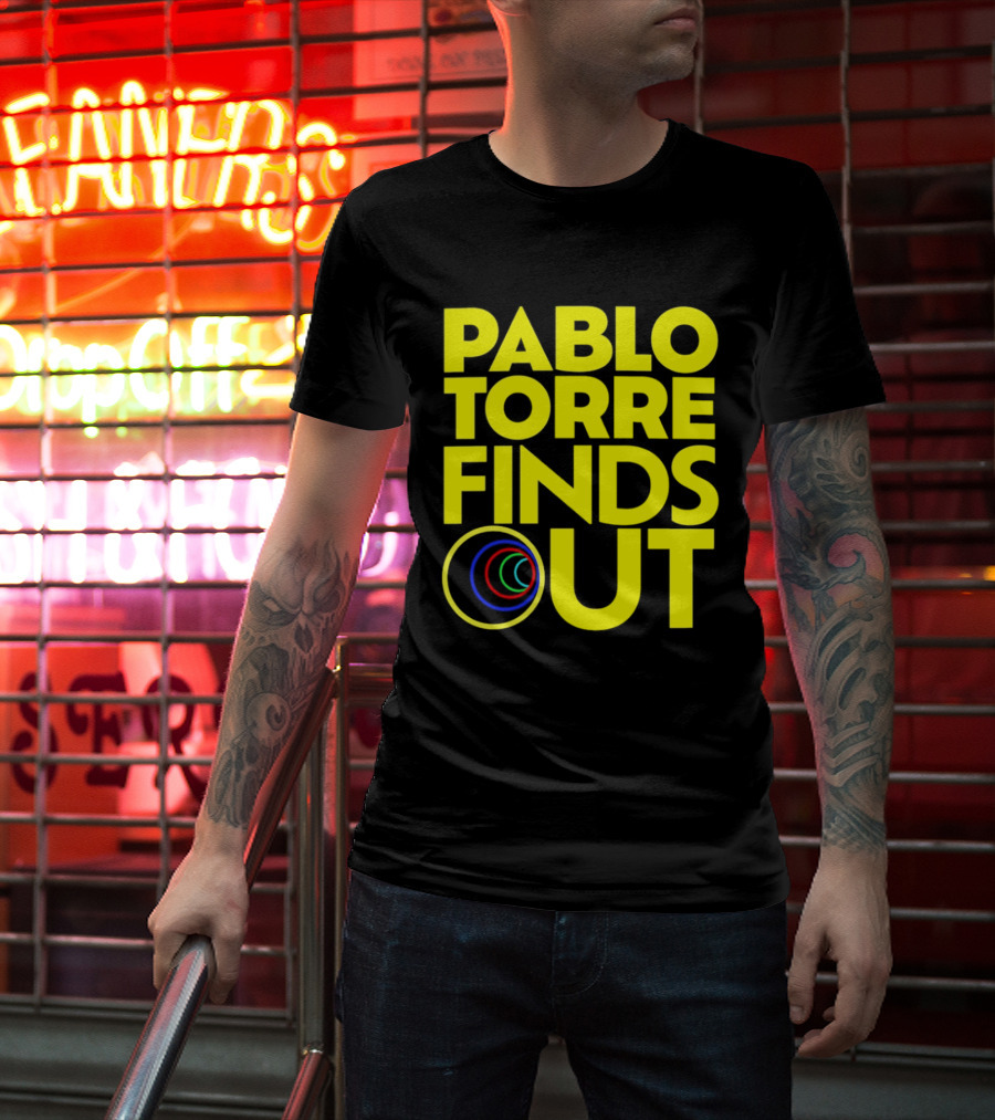 Pablo Torre Finds Out Podcast Sports Media Circles T-Shirt