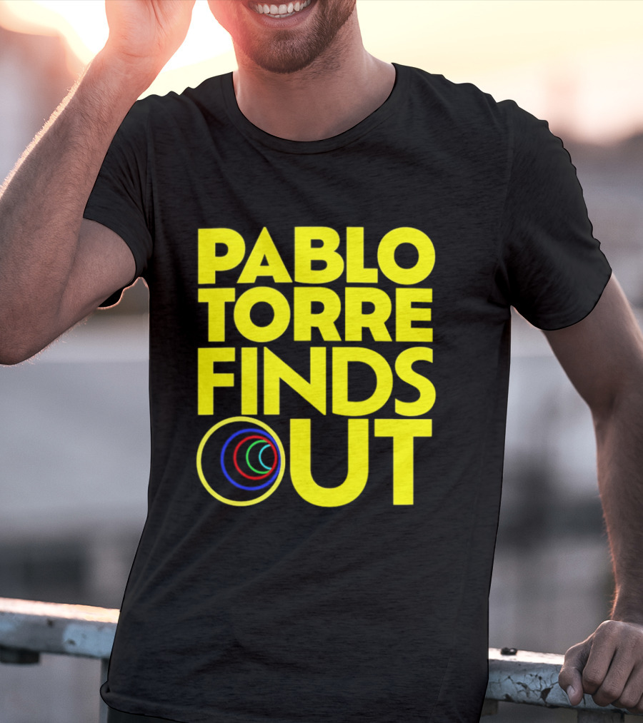 Pablo Torre Finds Out Podcast Sports Media Circles T-Shirt