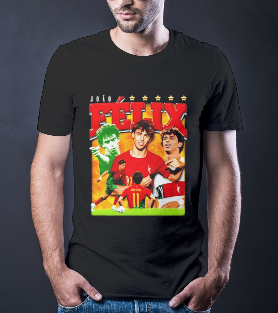Joao Felix Portugal National Team Football Star T-Shirt