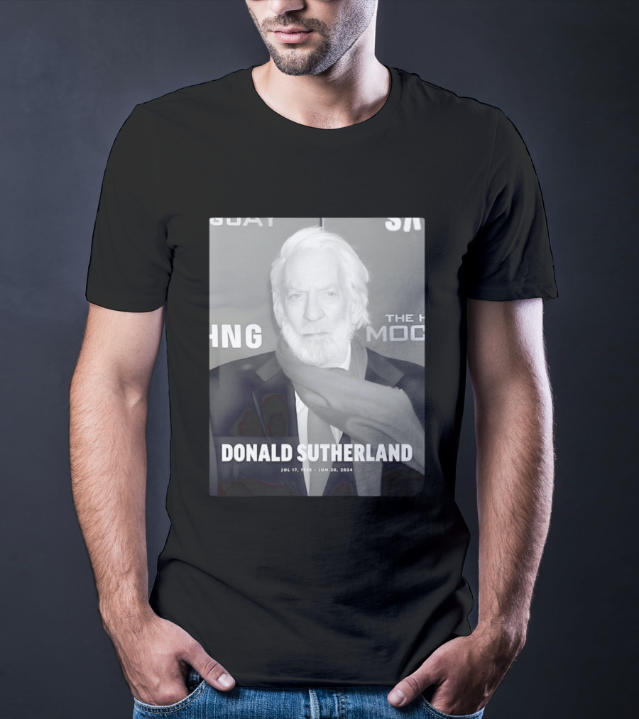 Donald Sutherland 1935 2024 Memorial T-Shirt