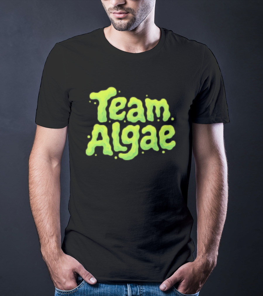 Team Algae Slime Green Nature Biology T-Shirt