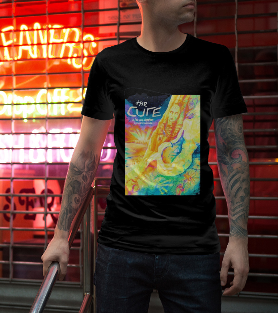 The Cure Isle Of Wight Festival Newport June 21 2026 Psychedelic T-Shirt