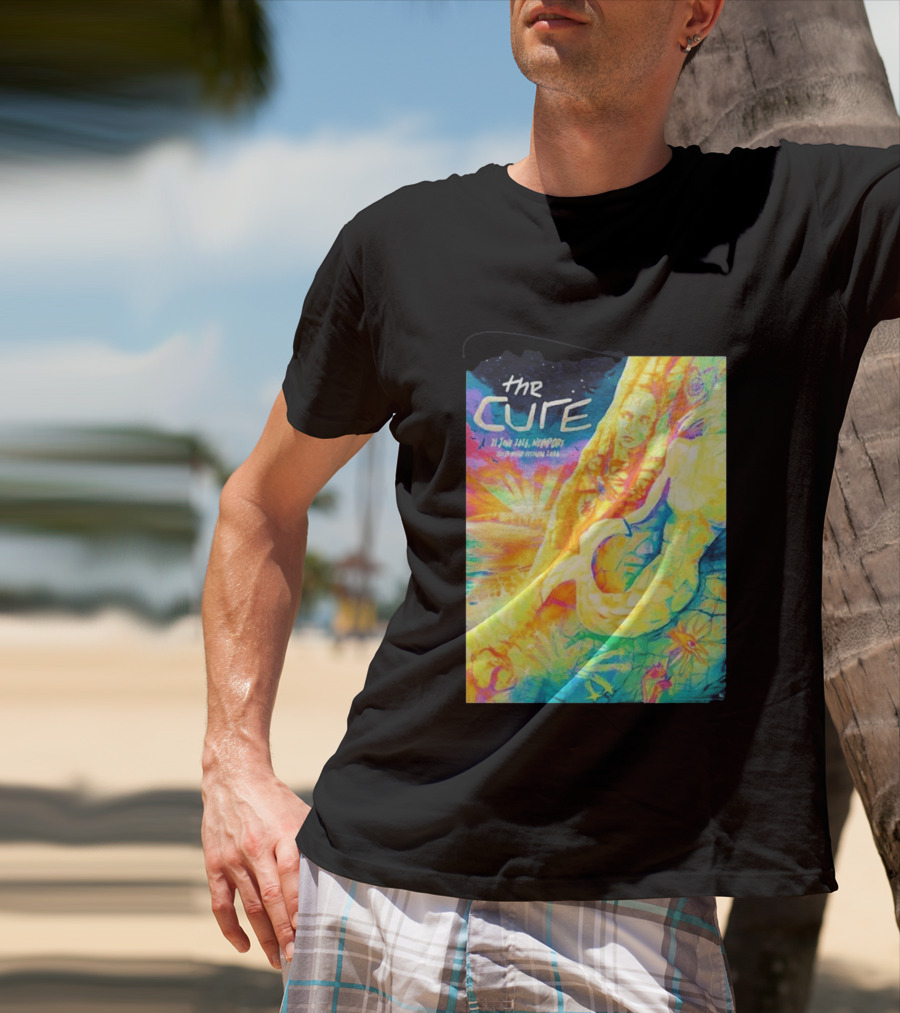 The Cure Isle Of Wight Festival Newport June 21 2026 Psychedelic T-Shirt