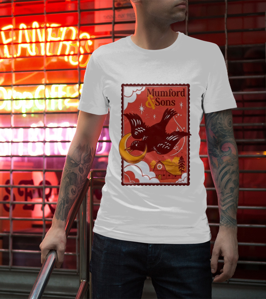 Mumford And Sons Concert June 20 2026 Hershey PA Barn And Bird T-Shirt