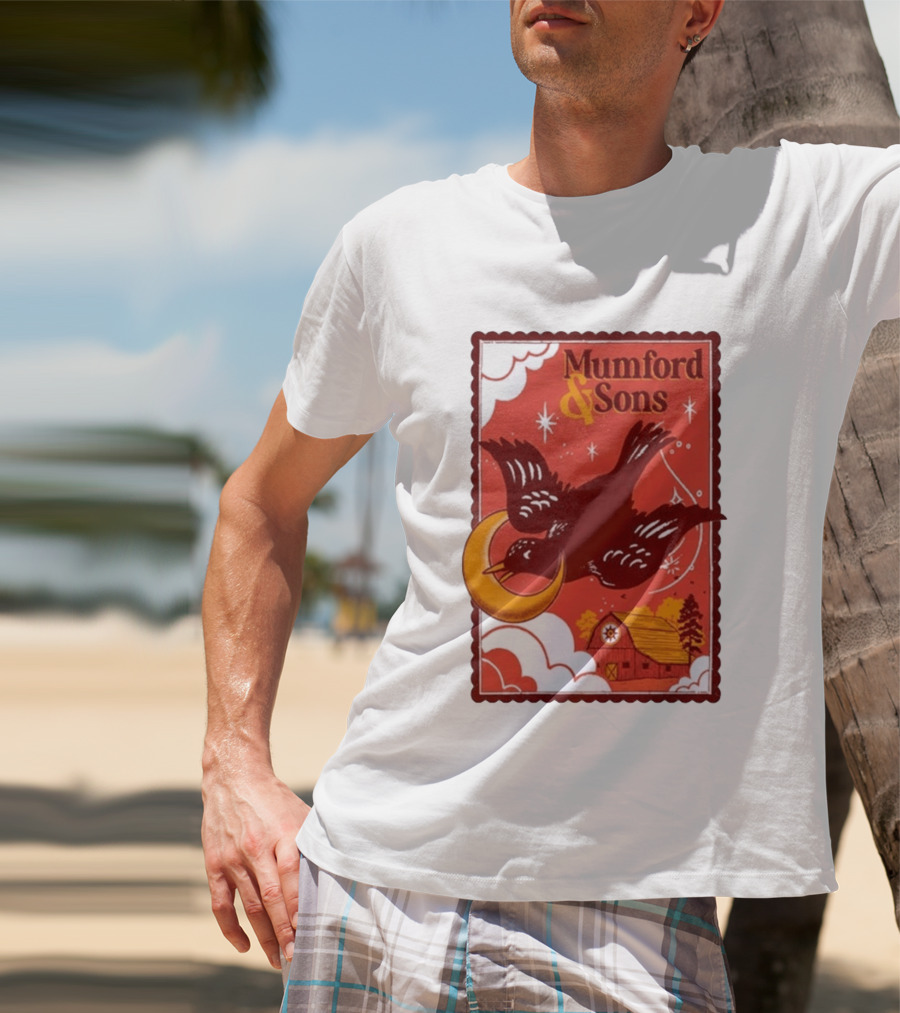 Mumford And Sons Concert June 20 2026 Hershey PA Barn And Bird T-Shirt