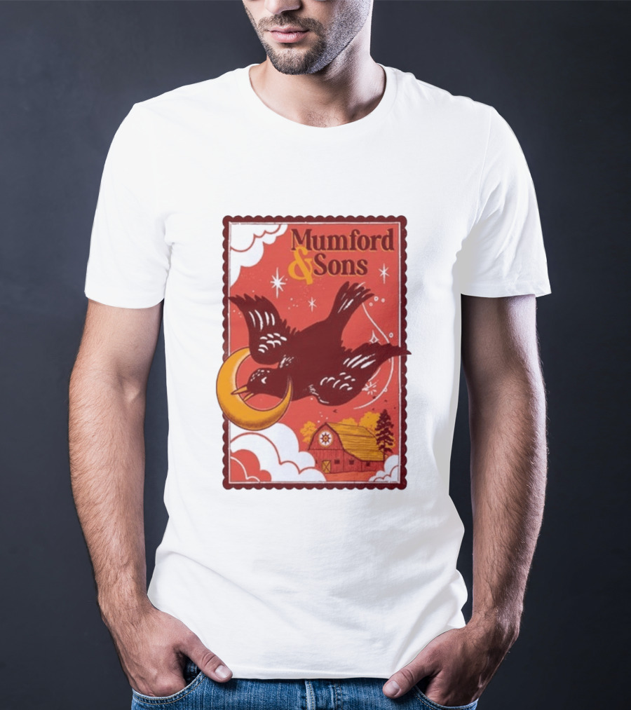 Mumford And Sons Concert June 20 2026 Hershey PA Barn And Bird T-Shirt