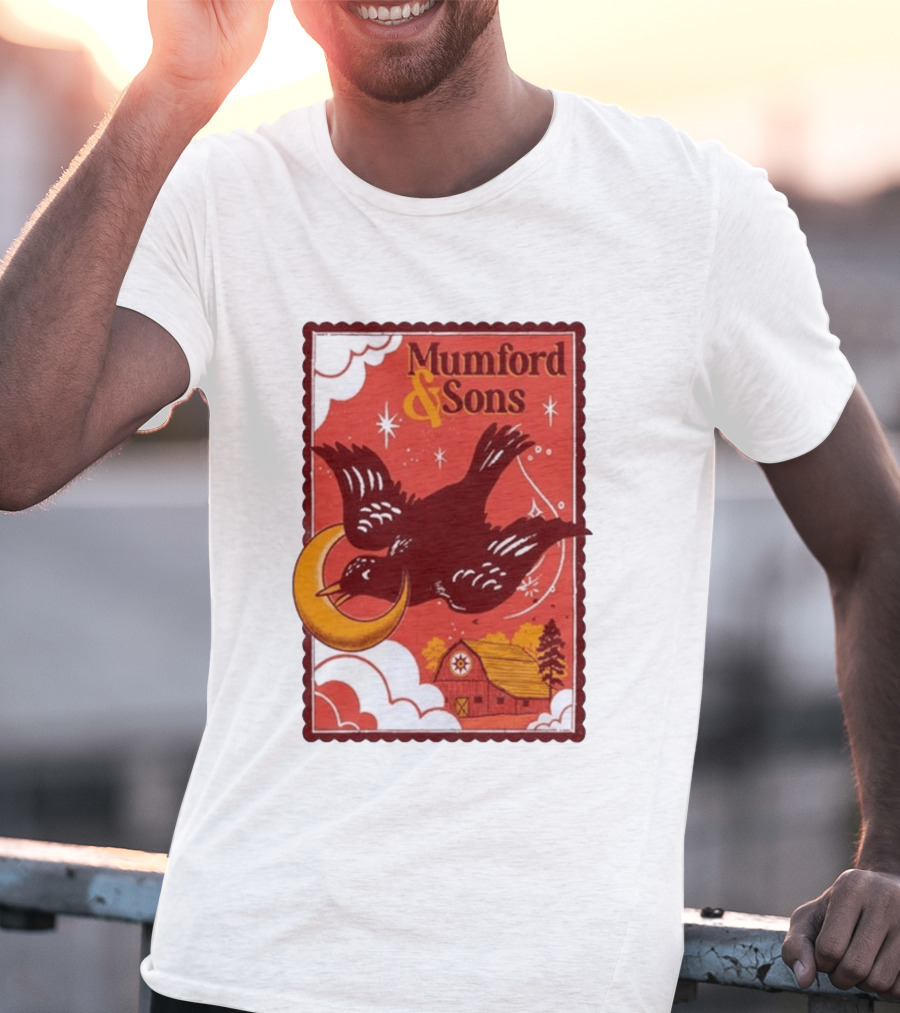 Mumford And Sons Concert June 20 2026 Hershey PA Barn And Bird T-Shirt