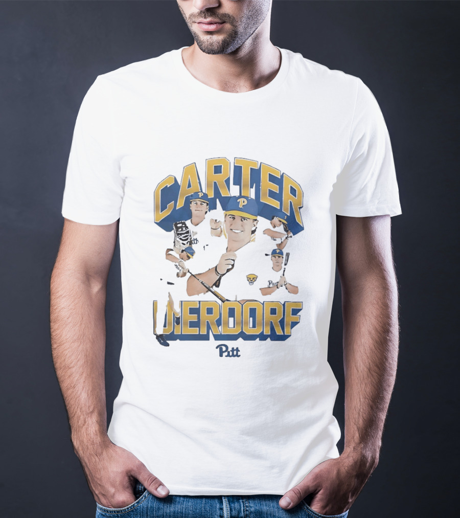 Carter Dierdorff Pitt Baseball Panthers NCAA T-Shirt