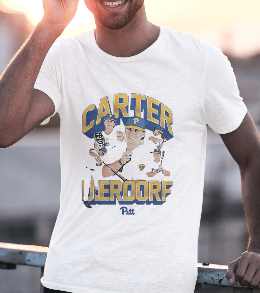 Carter Dierdorff Pitt Baseball Panthers NCAA T-Shirt