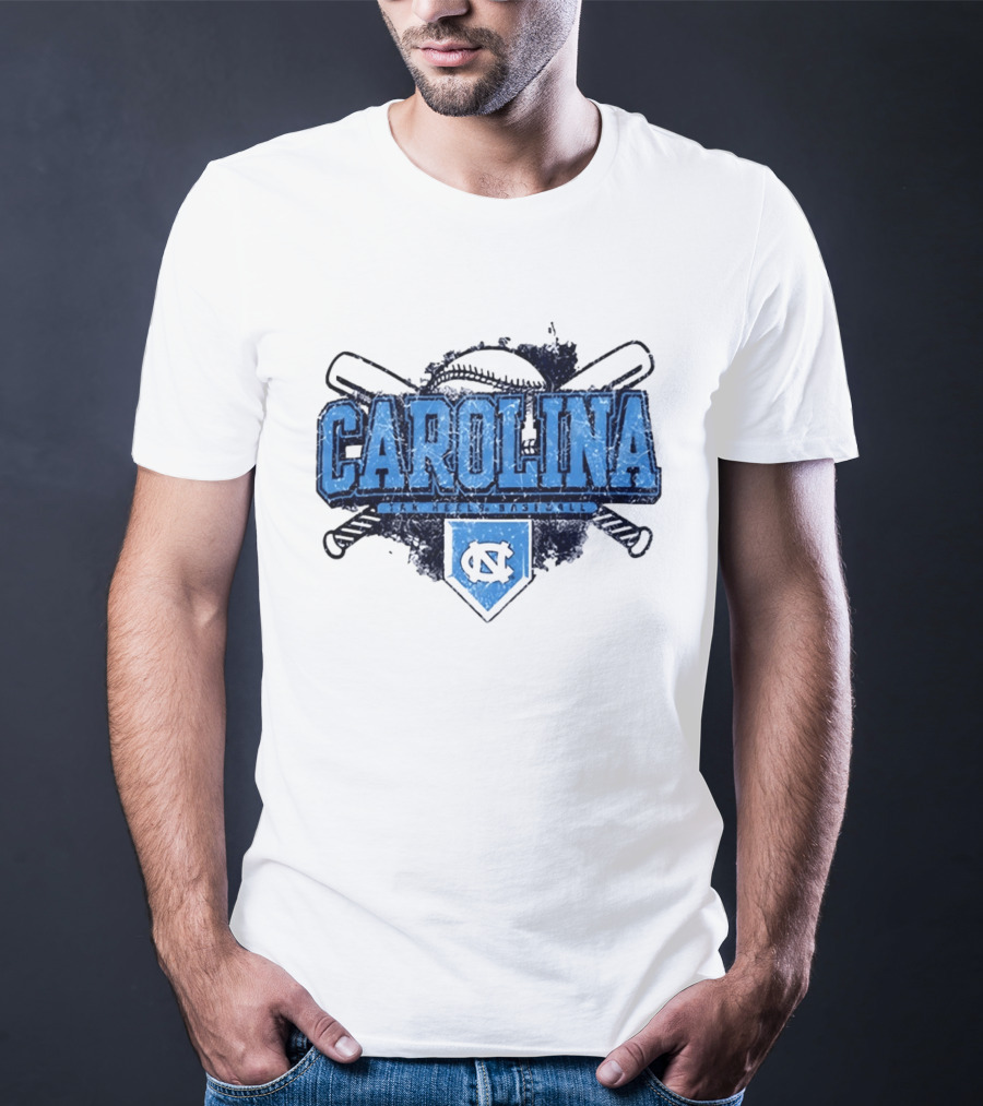 North Carolina Tar Heels Baseball UNC NCAA Carolina Tar Heels T-Shirt