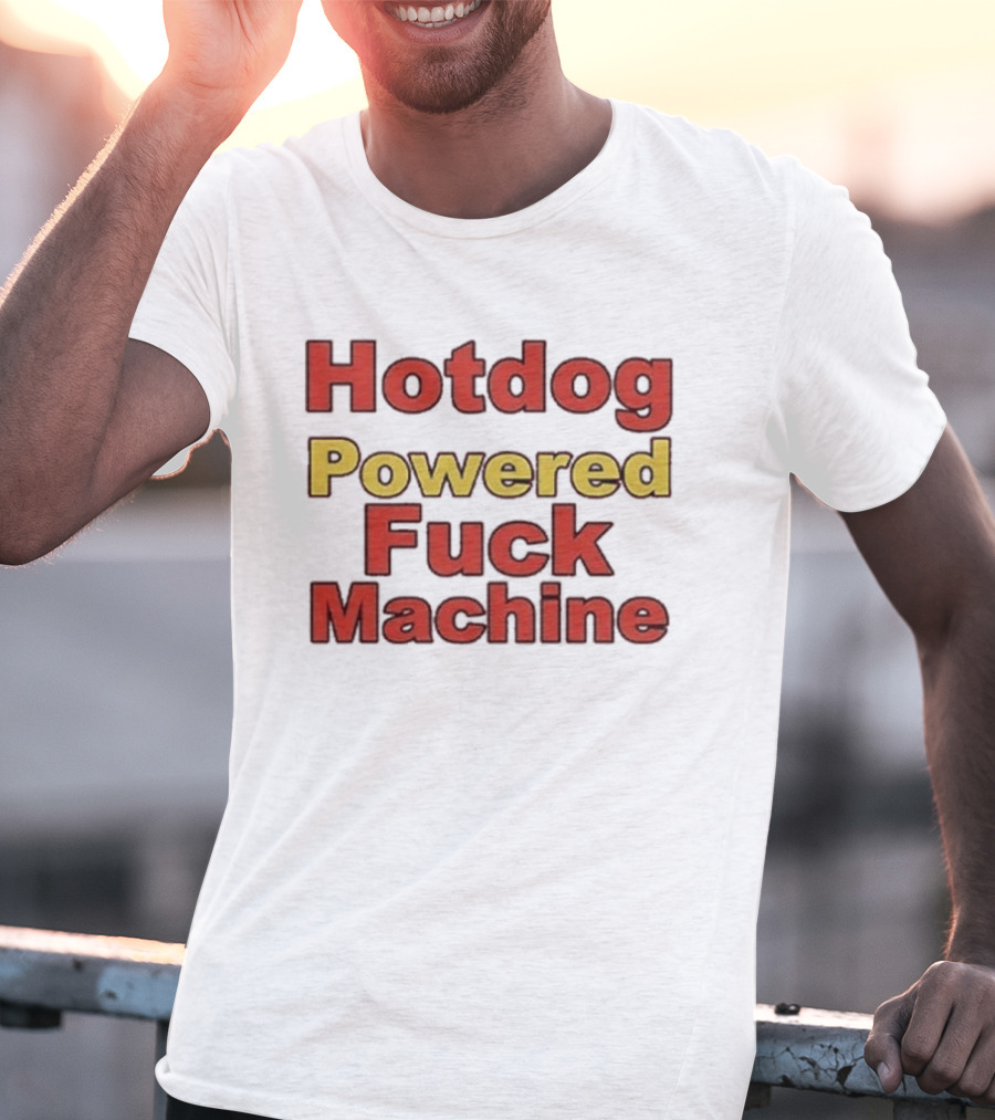 Hotdog Powered Machine T-Shirt
