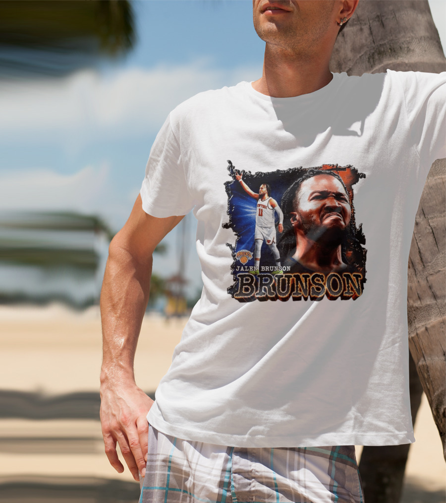 Jalen Brunson New York Knicks NBA Basketball Player Brunson Knicks T-Shirt
