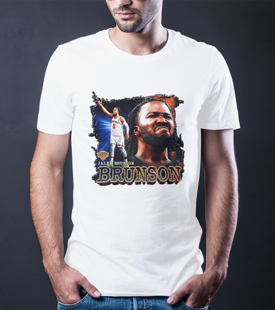 Jalen Brunson New York Knicks NBA Basketball Player Brunson Knicks T-Shirt