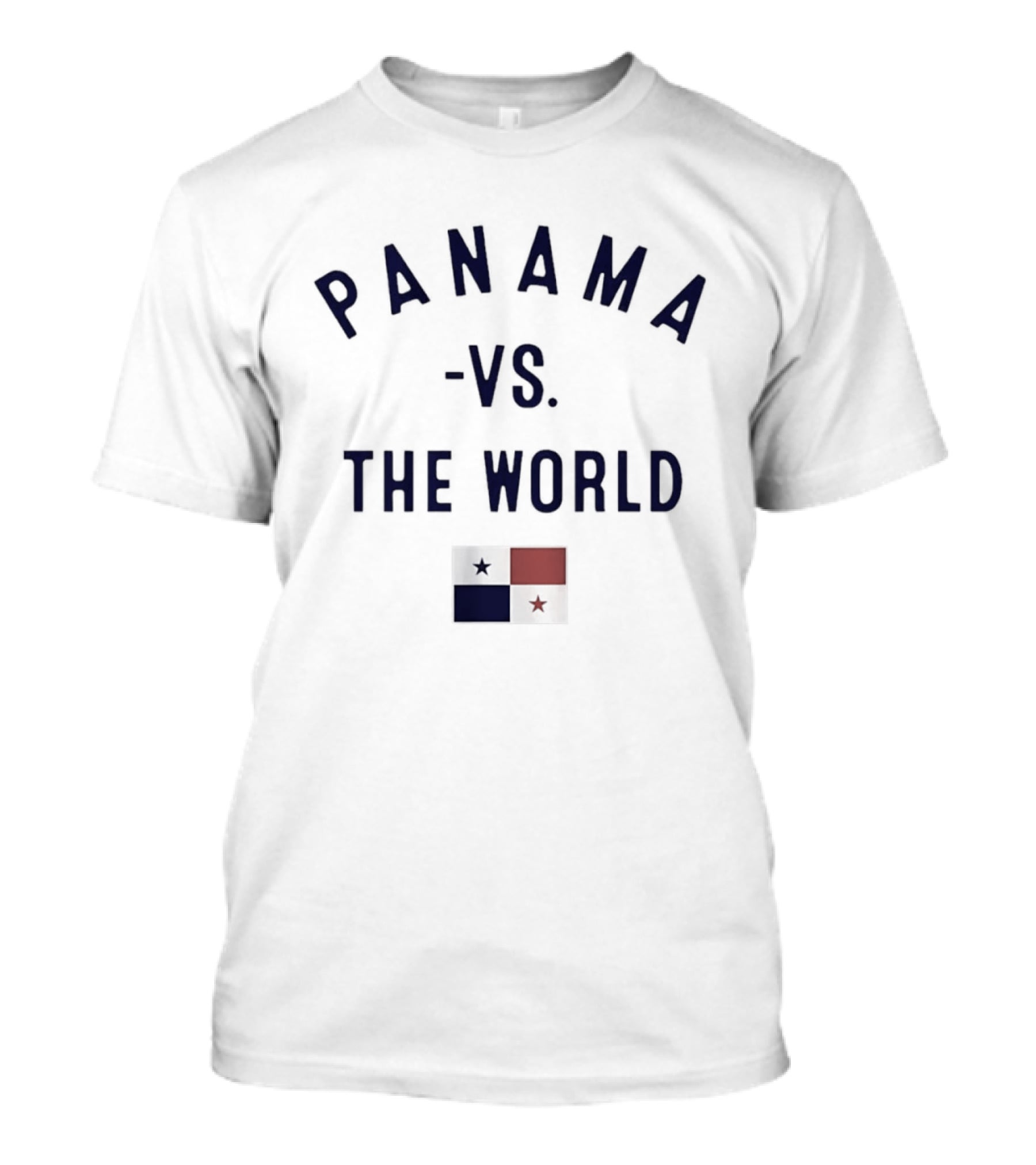 Panama Vs The World Flag Patriotic Display T-Shirt
