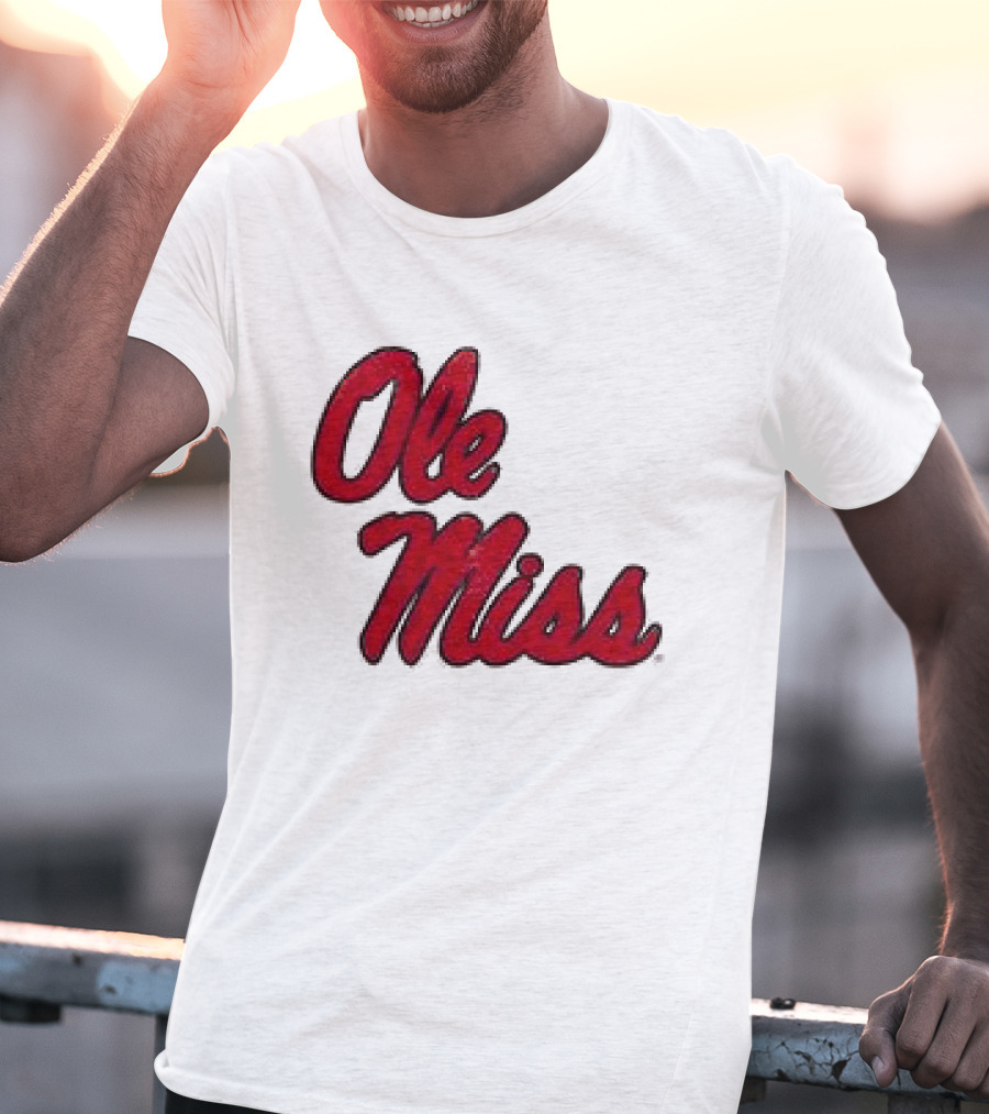 Grateful Dead Ole Miss Rebels Bears Collaboration 2 T-Shirt