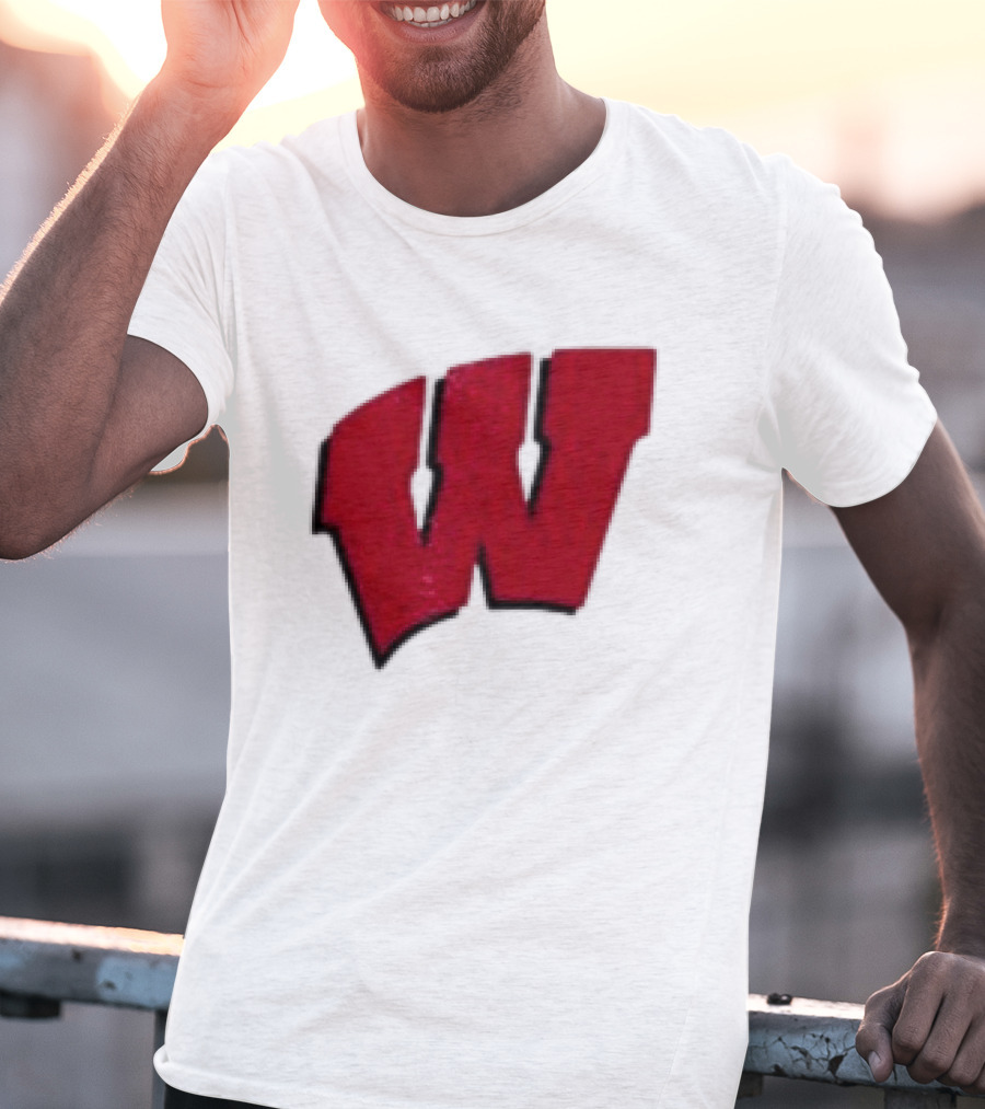 Grateful Dead Bears Wisconsin Badgers Collaboration T-Shirt