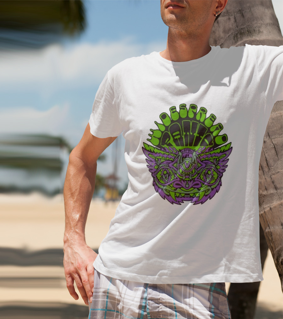 Widespread Panic Red Rocks Amphitheatre June 26 28 2026 Psychedelic Owl Totem T-Shirt