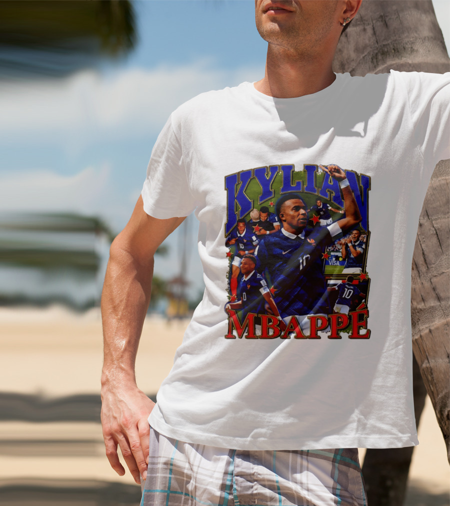 Kylian Mbappe France National Team Star Player Highlights Number 10 T-Shirt