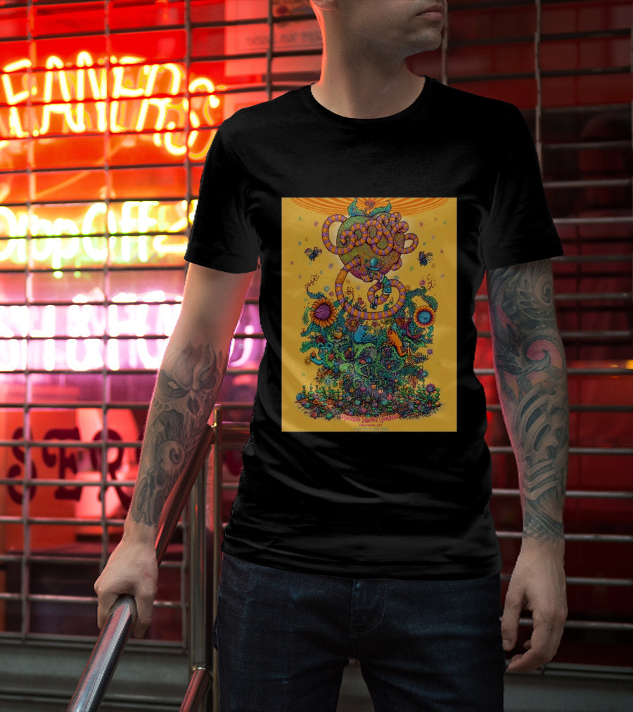 Goose Madison Square Garden New York June 19 And 20 2026 Event Psychedelic Floral T-Shirt