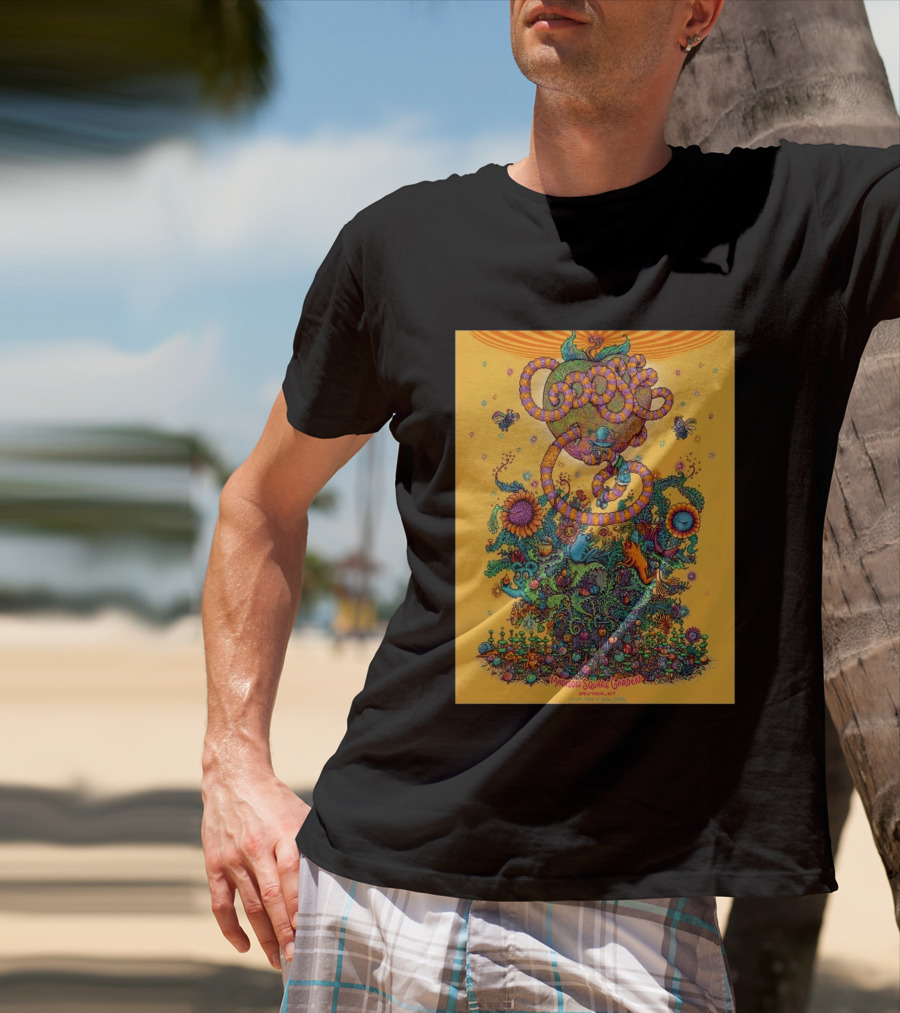 Goose Madison Square Garden New York June 19 And 20 2026 Event Psychedelic Floral T-Shirt