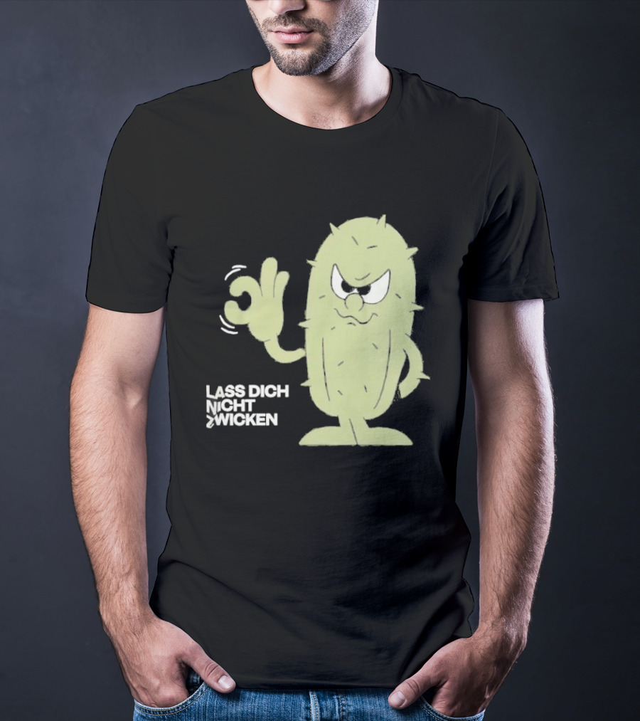 Lustiger Kaktus Lass Dich Nicht Zwicken T-Shirt